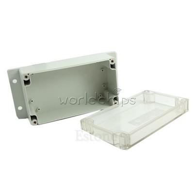Waterproof 158x90x65mm Clear Plastic Electronic Project Box Enclosure Cover CASE