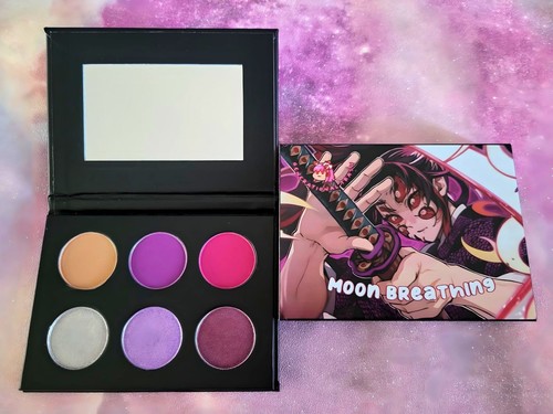 Demon Slayer 6 Pan Eyeshadow Palette Cruelty Free Makeup – Anime Inspired - Picture 114 of 120
