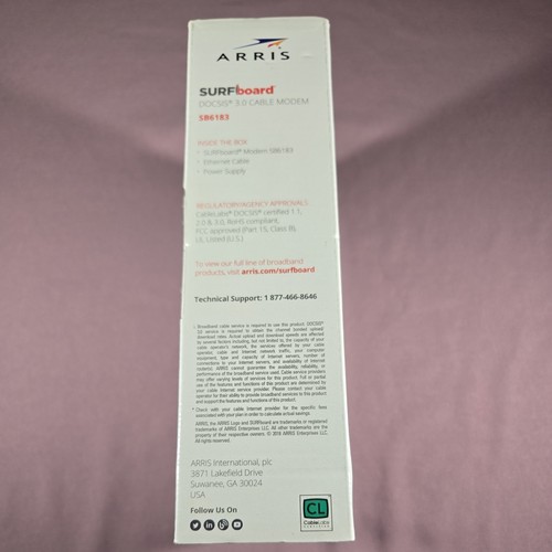 Arris Surfboard SB6183 Cable Modem 686 mbps Internet Xfinity 16x4 Docsis 3.0 - Picture 3 of 4