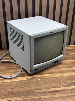 IKEGAMI MODEL PM-909 Black/White 9  CRT Retro Monitor