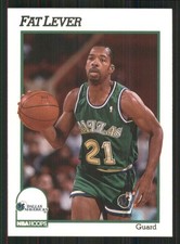 1991-92 Hoops #47 Fat Lever Dallas Mavericks 37534
