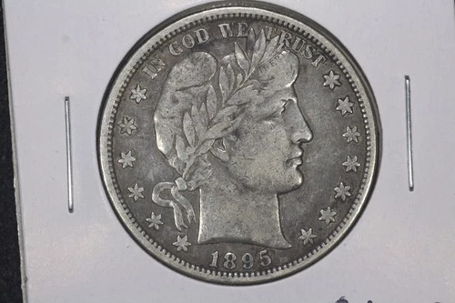 1895 Barber Half Dollar, Very Fine+
