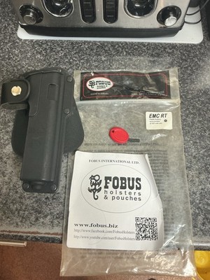 FOBUS EMC RT ROTIERENDES TAKTISCHES PADDELHOLSTER FÜR 1911 UNBENUTZT PORTOFREI