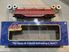 ATLAS O 3-RAIL SEVERCORR 42’ COIL STEEL CAR! O SCALE MILL FREIGHT