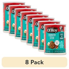 8 pack Chicken Flavor Stew Wet Dog Food Adult 13.2 oz. Can 3.55 per gallon
