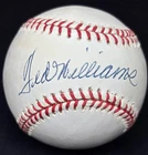 Ted Williams Autographed  OAL Baseball - HOF - Full LOA from JSA