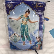 Jasmine Aladdin Disney Princess Women's 2019 Movie Deluxe Adult Costume S 4-6 