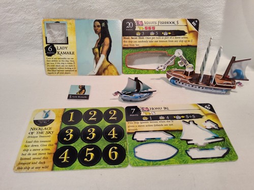 PIRATES CSG: SAVAGE SHORES- LADY KAMAILE, MAUI'S FISHHOOK, 041, 042, 043, 044