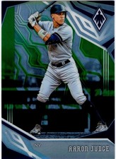 Aaron Judge 2019 Panini Chronicles Titan #10 Green Prizm /50