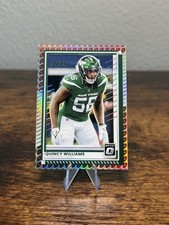 2025 Donruss Optic Choice Quincy Williams #116 Football Emoji 16/16 Bookend Jets