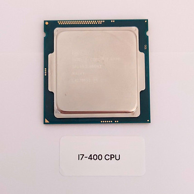 Intel Core i7-400 Core i7 4th Gen CPU Processor Tested