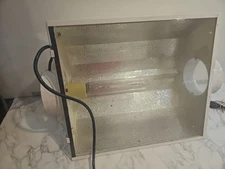 Grow Light In Hood With 400 Watt Digital Yield Lab Ballast