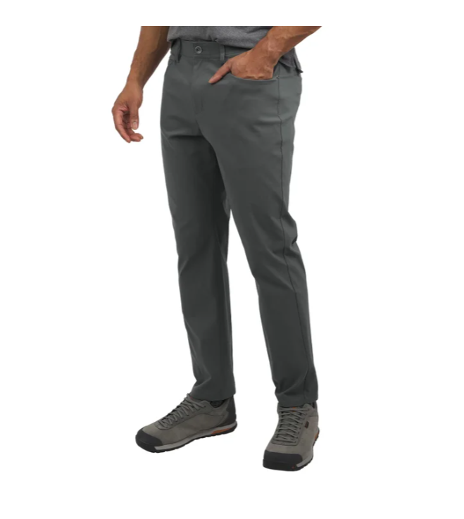 Weatherproof Vintage Men's Tech Pant Straight Fit Gray Size 38x29