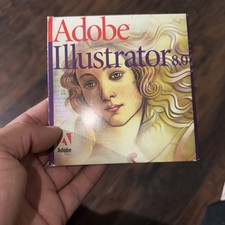 Adobe Illustrator 8.0 for Windows No Serial Number and Discs