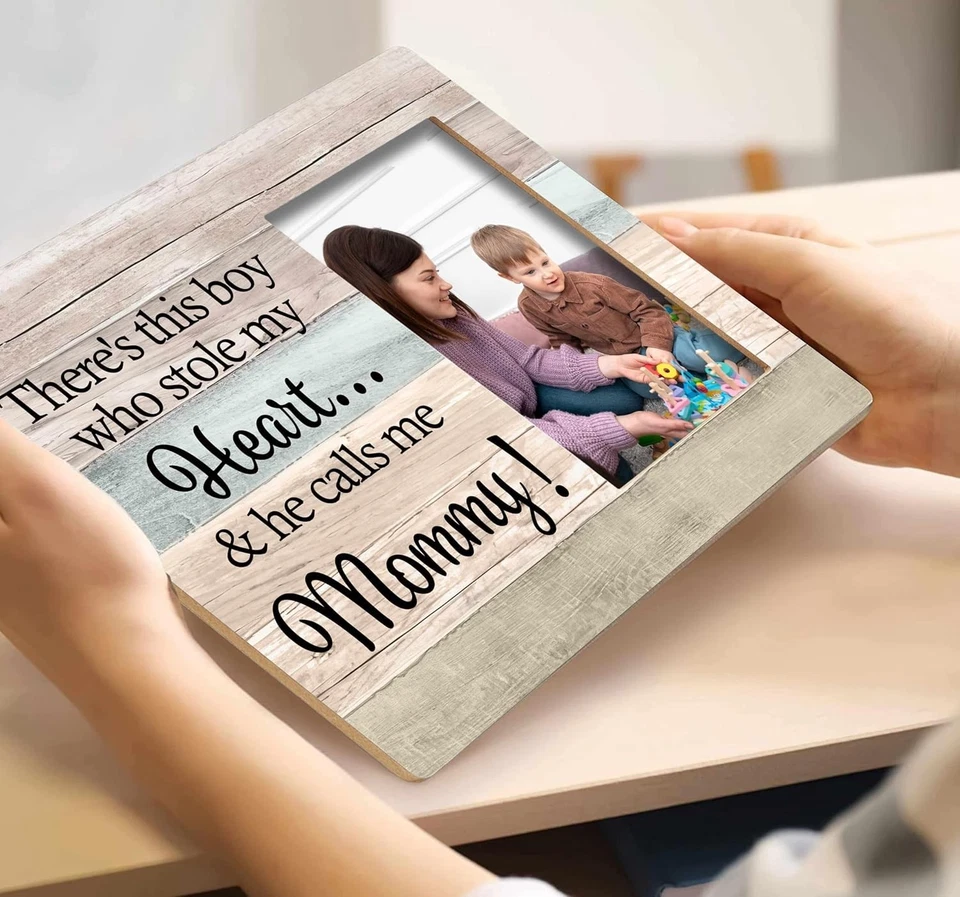 "Mommy And Me Picture Frame, Mom Picture Frame, Mom Frame, Mommy And Me Gifts,.. - Image 2 of 4