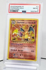 PSA 8 (9912) Charizard - 11/108 - Holo Rare XY Evolutions Pokémon TCG on eBay