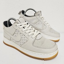 Nike Air Force 1 Low CMFT Tech Craft Sail taglia UK 6,5 pelle beige 917493-100