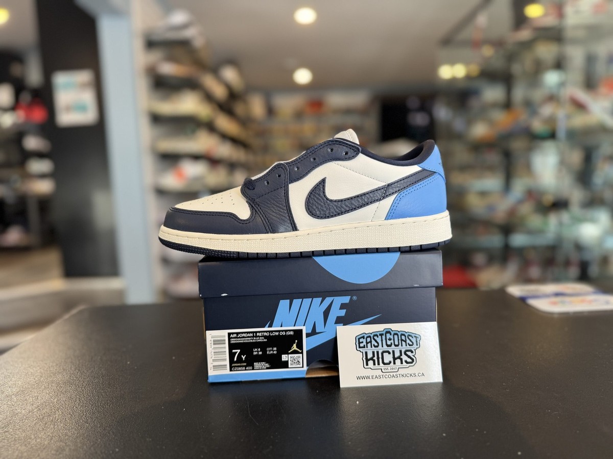 Nike Air Jordan 1 Retro Low OG “Obsidian Where to Buy the Air Jordan 1 Low OG Obsidian UNC