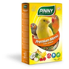 Pinny Premium Menu Fruits Food for Canaries, Small Parrots, Exotic Birds (300 g)