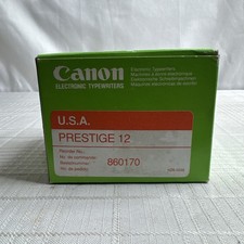 Canon Prestige 12 Daisy Wheel Printwheel Set of 5 Wheels 860170 USA OEM NEW NOS thumbnail