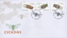 AUSTRALIA - 2022 'CICADAS' Cubierta Primer Día [F1083]