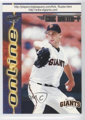 1998 Pacific Online Kirk Rueter #672 0c4