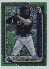 2024 Bowman Chrome Prospects Green Shimmer Refractor 40/99 Ryan Burrowes 1h0p