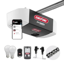 Genie Chain Glide Connect Essentials Smart Garage Door Opener - Reliable Chai...