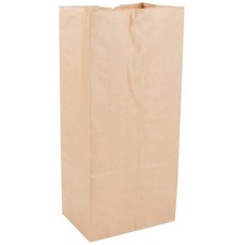 Duro Bag 25 lb Heavy Duty Kraft Grocery Bag, 400 Count