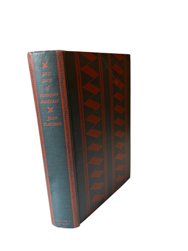The Life Of Francois Rabelais Jean Plattard 1931 Hardcover Very Good - Picture 2 of 7