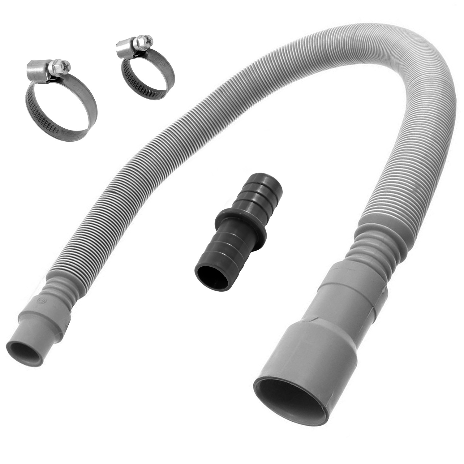 Drain Hose Extension Kit for AEG, Electrolux, Zanussi Washing Machine 2.0m