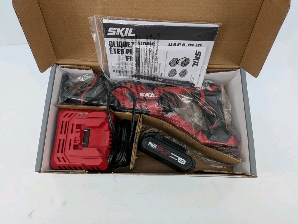 Kit de sierra recíproca Skil RS582902 20V con batería de 2 Ah y cargador | Nuevo Foto 2 de 3