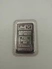 Mint Sealed JM Johnson Matthey 5 Gram .999 fine silver Bar