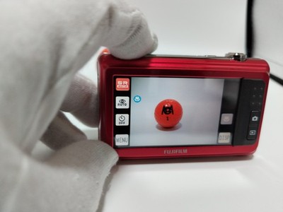 TOP MINT] FUJIFILM FinePix Z90 Red 14.2MP 5x Zoom Digital Camera