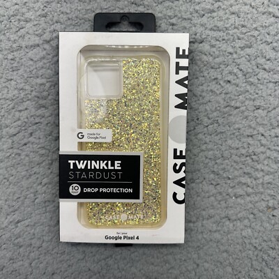 Case-Mate Twinkle Stardust Google Pixel 4 Drop Protection Phone Case CM039314-05