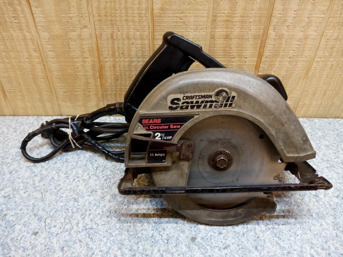 Craftsman sawmill cheap circular saw