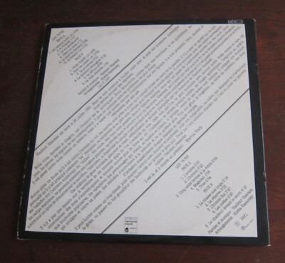 Vladimir Vissotski ☆ Le Vol Arrêté (France 1981) 2 LP VYSOTSKY