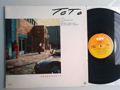 TOTO FAHRENHEIT LP VINYL MADE IN PHILIPPINES ORIGINAL SHRINCK LEA I'LL BE OVER 