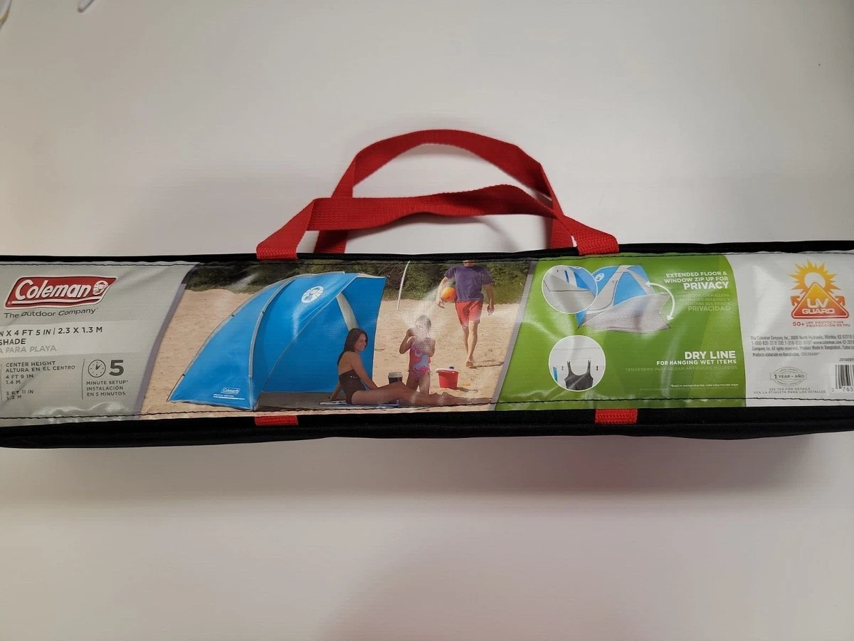 Coleman daytripper beach clearance shade