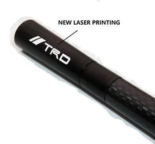 Trd 4.7 Aluminum Universal Black Carbon Fiber Sports Car Antenna With Logo Trd 4.7 Aluminum Universal Black Carbon Fiber Sports Car Antenna With Logo