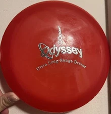 Odyssey Ultra Long-Range Driver Quest AT Disc Gold Rare OOP 164g Red Thrower