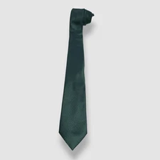 Perry Ellis Portfolio Men's Green Gingham Silk Tie Size 60 x 3