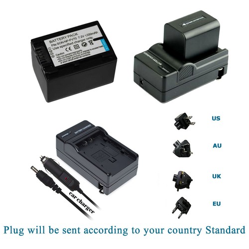 NPFV30 NPFV50 NPFV70 NPFV100 Battery +Charger for Sony DCRSR68E