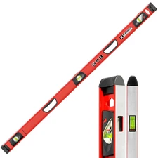 - 170 Samson Contractor Heavy Duty I-Beam with Plumb Site Level - Features Horiz