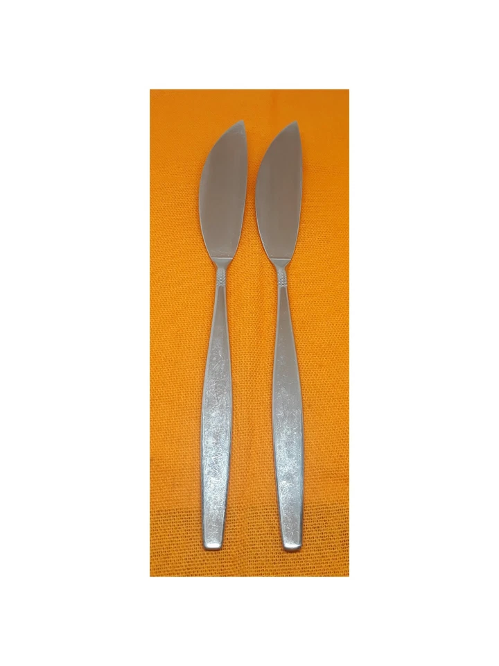 Vintage Set 2 BSF Inox 18/8 Alemania Acero Inoxidable Cuchillo de Mantequilla... - Imagen 4 de 4