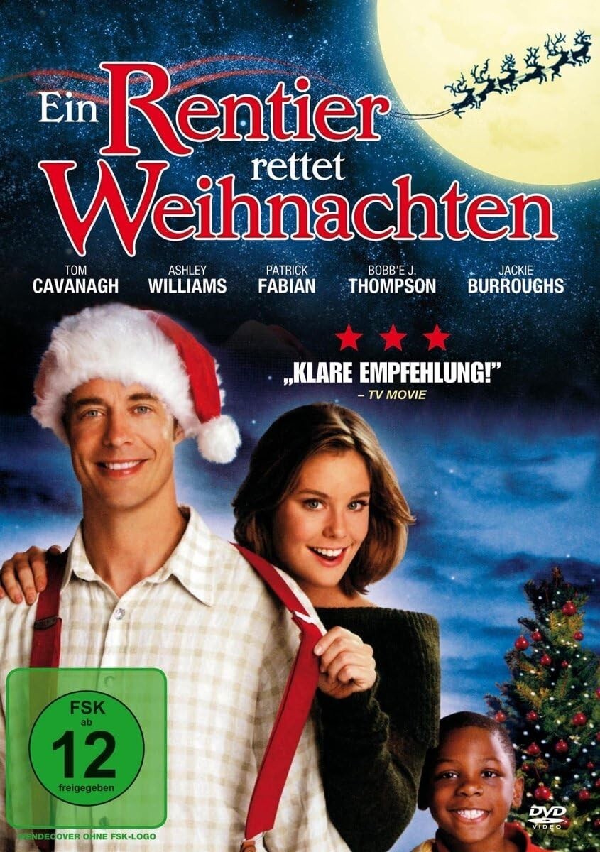 Snow [Ein Renntier rettet Weihnachten] TV Move DVD- New & Sealed - Tom Cavanagh