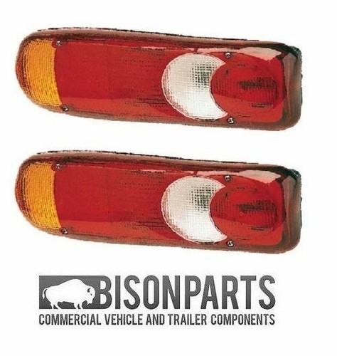 *REAR TAIL LAMP LIGHT LENSES ECLIPSE FOOTPRINT DAF LF BP90-105L/2 - Picture 4 of 12