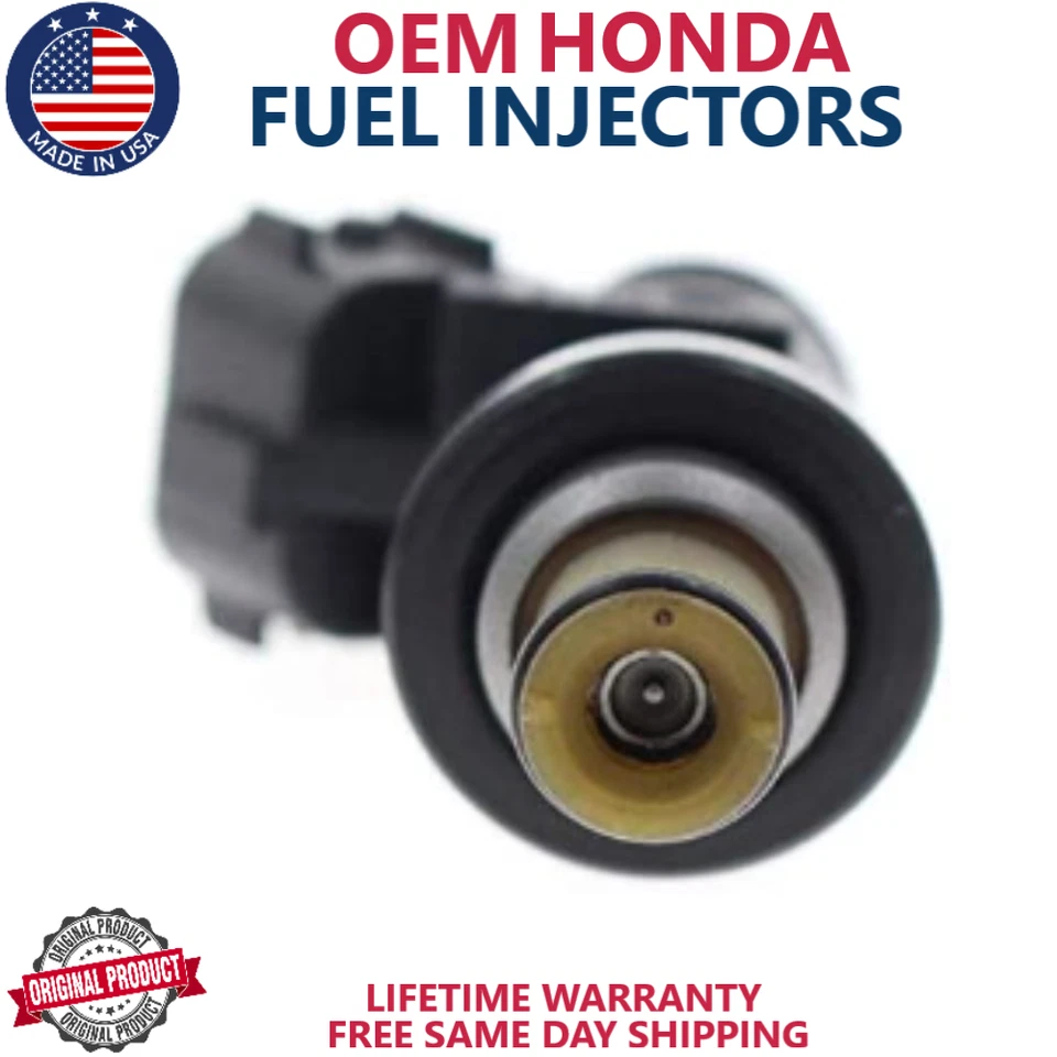 Inyectores de combustible HONDA originales x6 para 2001 2002 2003 Acura CL 3,2 L V6 #06164P8EA00 Foto 3 de 4