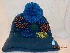 Light Up Fireworks Winter Hat Beanie 2024 Pittsburgh Light The Night Exclusive