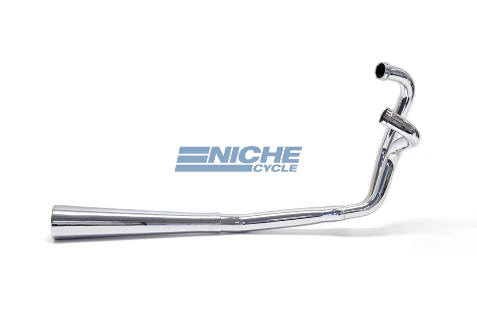 Sistema de escape megáfono 2 en 1 Yamaha XJ/XS 400 Seca/Maxim Foto 2 de 4